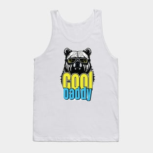 Cool daddy Bear T-shirt Tank Top